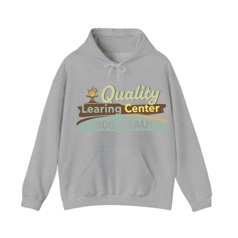 Nick Shirley Quality Learning Center 1-800-Fraud Hoodie