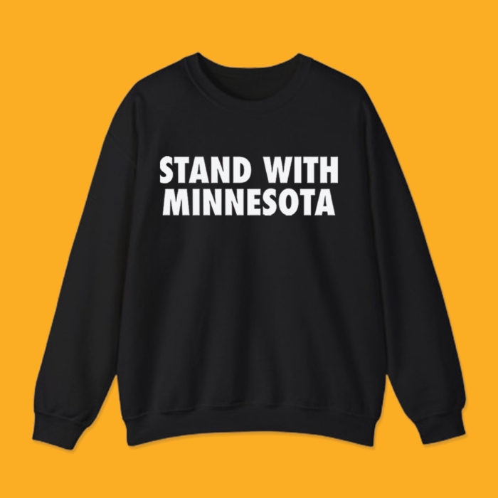 Stand With Minnesota T-Shirt | Minnesota Pride Support Tee - Image 5
