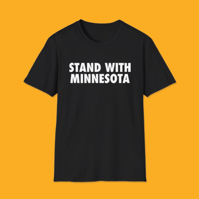 Stand With Minnesota T-Shirt | Minnesota Pride Support Tee - Image 2