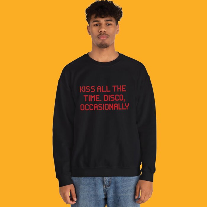 Kiss All The Time Disco Occasionally Shirt - Image 4