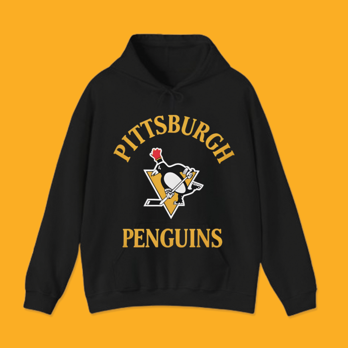 Pittsburgh Penguins Unisex T-Shirt – Vintage Hockey Fan Graphic Tee - Image 2