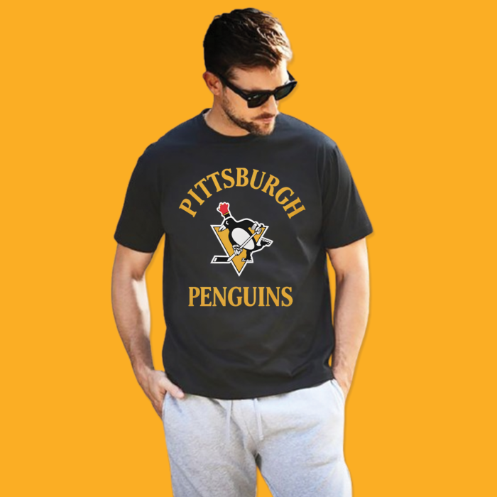 Pittsburgh Penguins Unisex T-Shirt – Vintage Hockey Fan Graphic Tee - Image 5