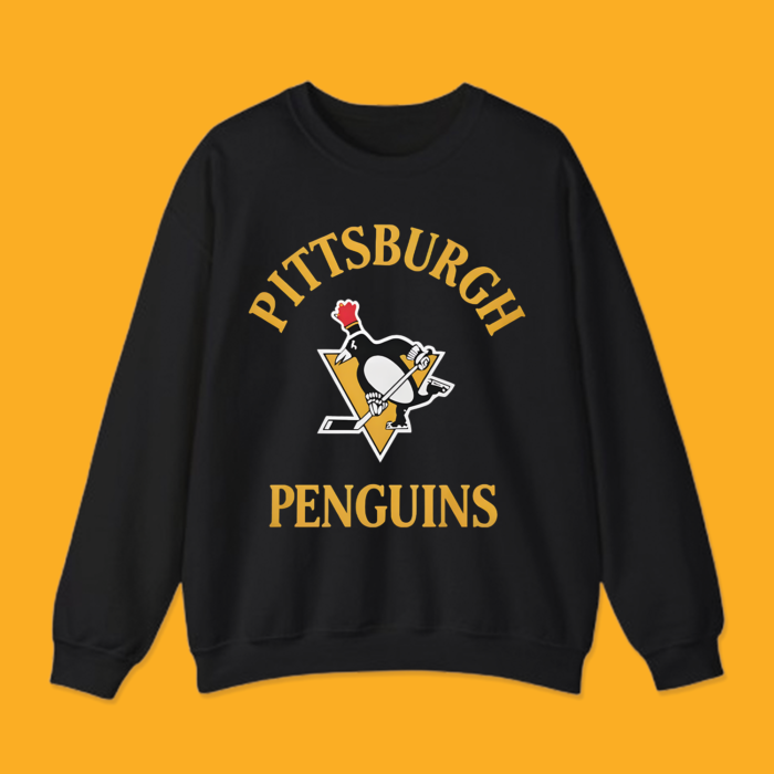 Pittsburgh Penguins Unisex T-Shirt – Vintage Hockey Fan Graphic Tee - Image 6
