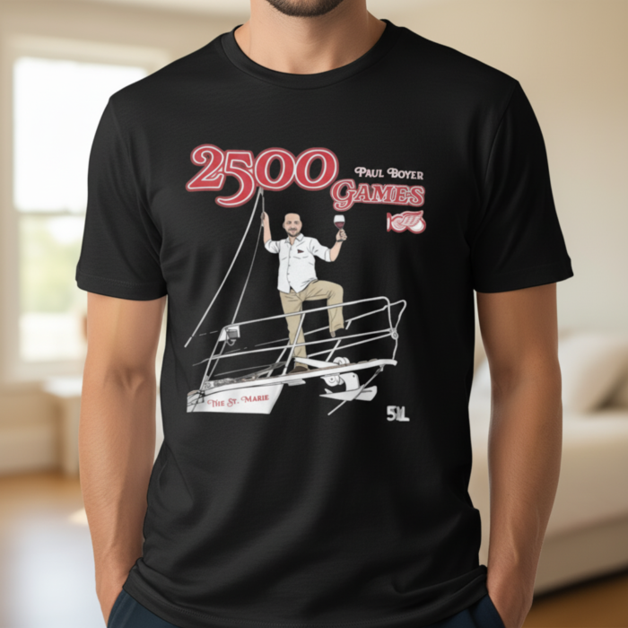 Paul Boyer 2500 Game Shirt - Image 2