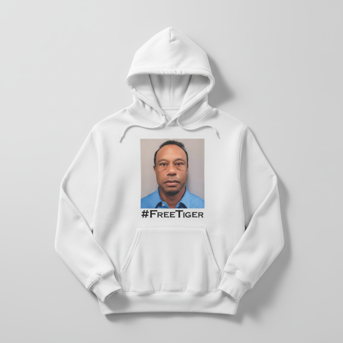 Free Tiger Mugshot Shirt available in plus sizes S to 5XL USA fit.