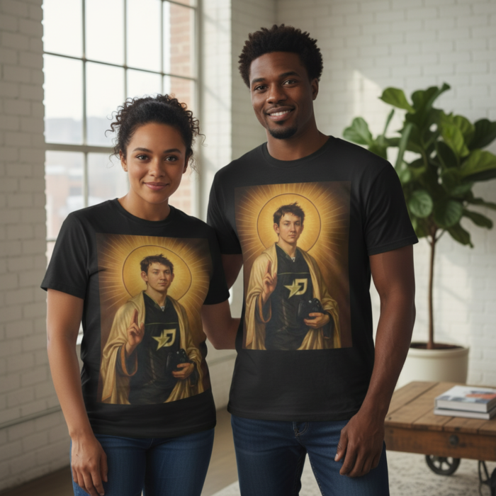 Exclusive OpTic Saint Mercules Milestone Shirt for Fans